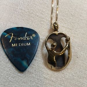 Beautiful gold plate over sterling 925 mOm child